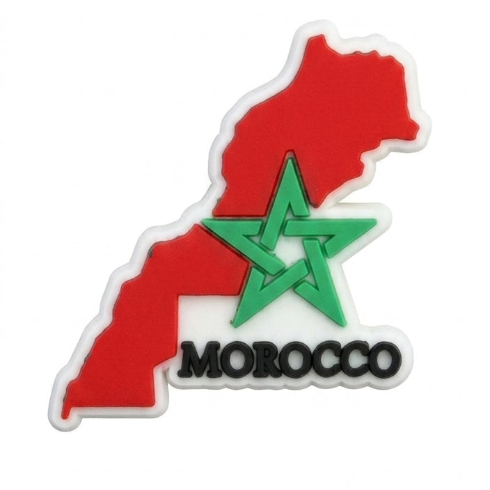 Pin's Carte & Drapeau du Maroc - Édition Bladi
